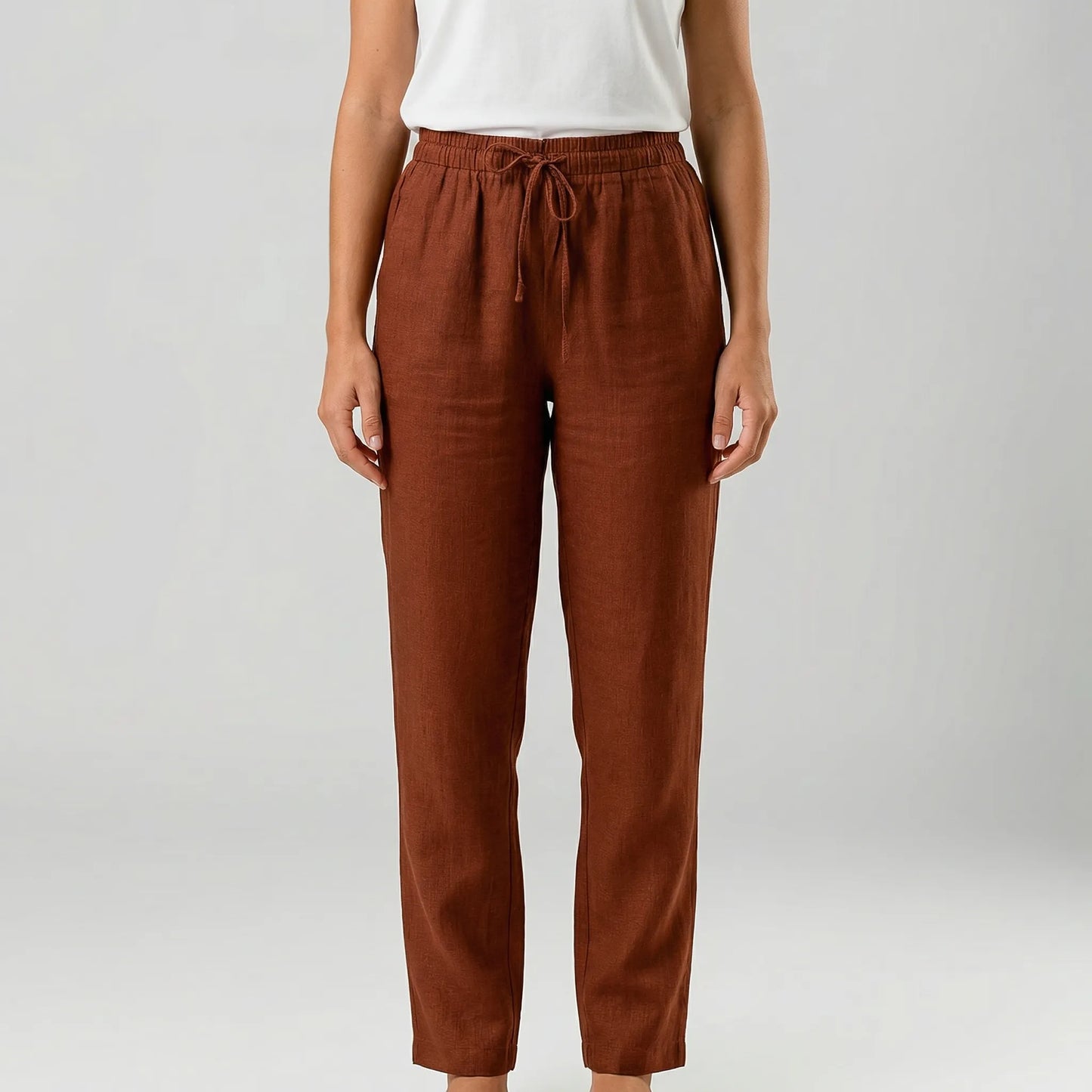 Brezza | Relaxed Fit Drawstring Trousers