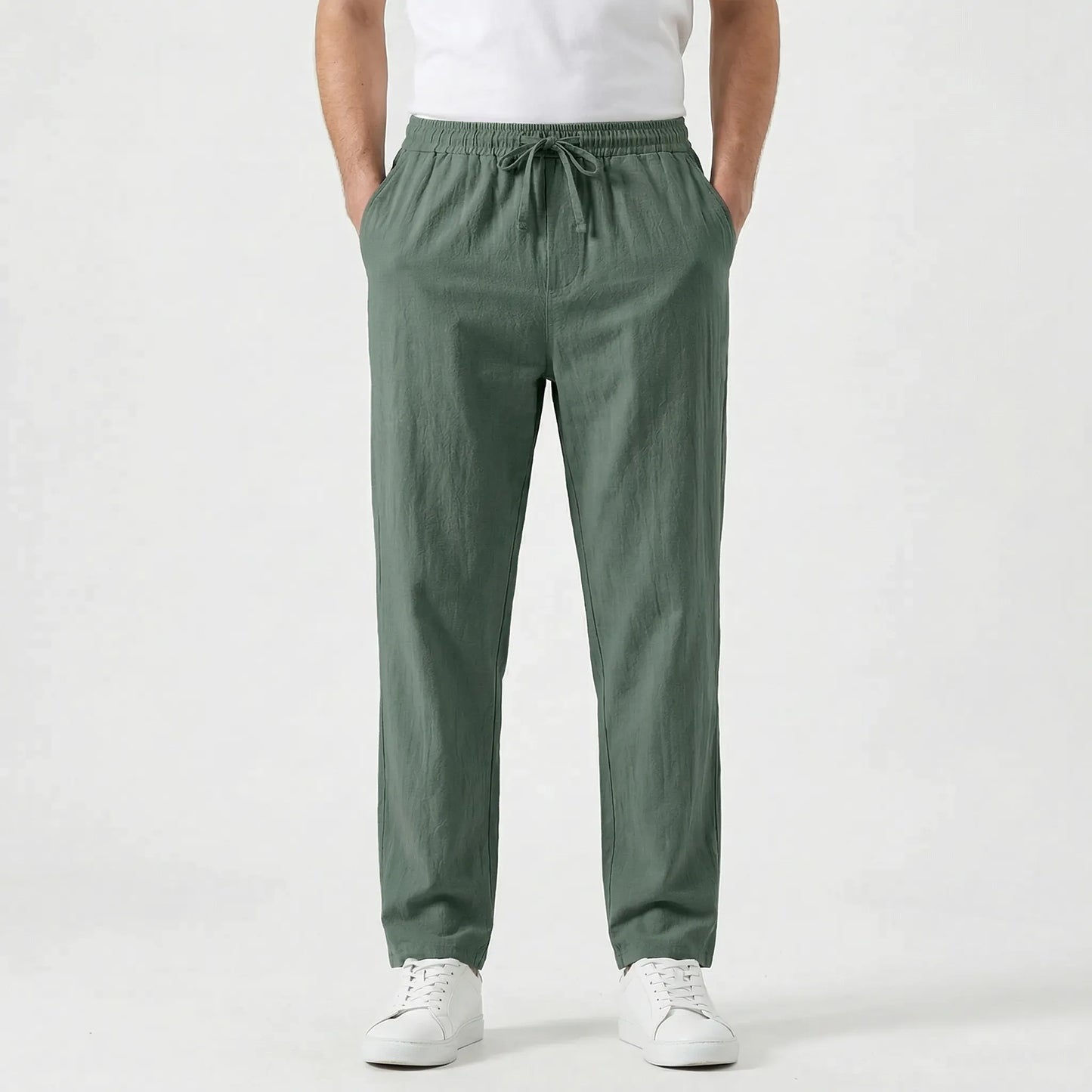 Brezzon | Relaxed Fit Drawstring Trousers