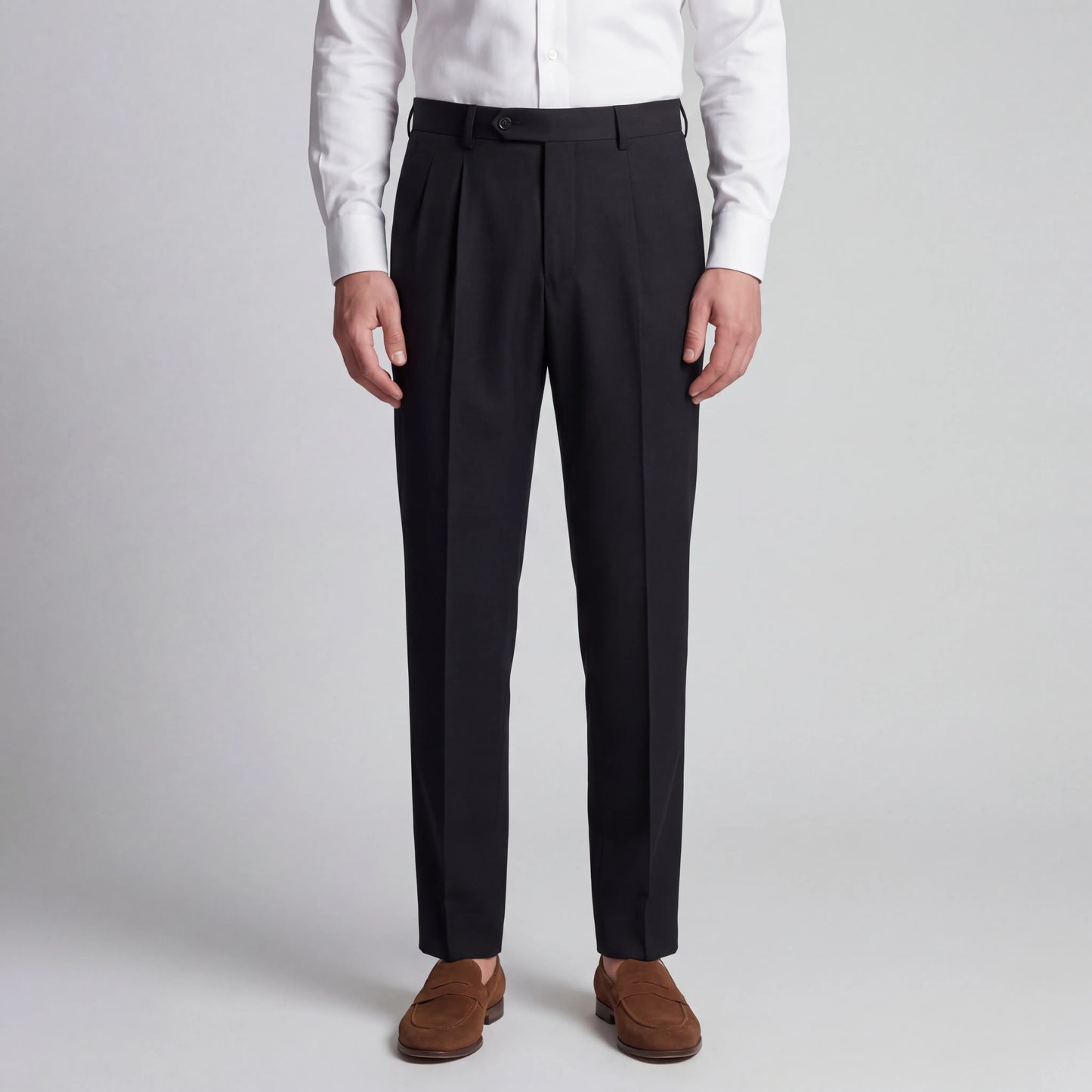 Clarendon - Tailored Pleated Trousers For Men