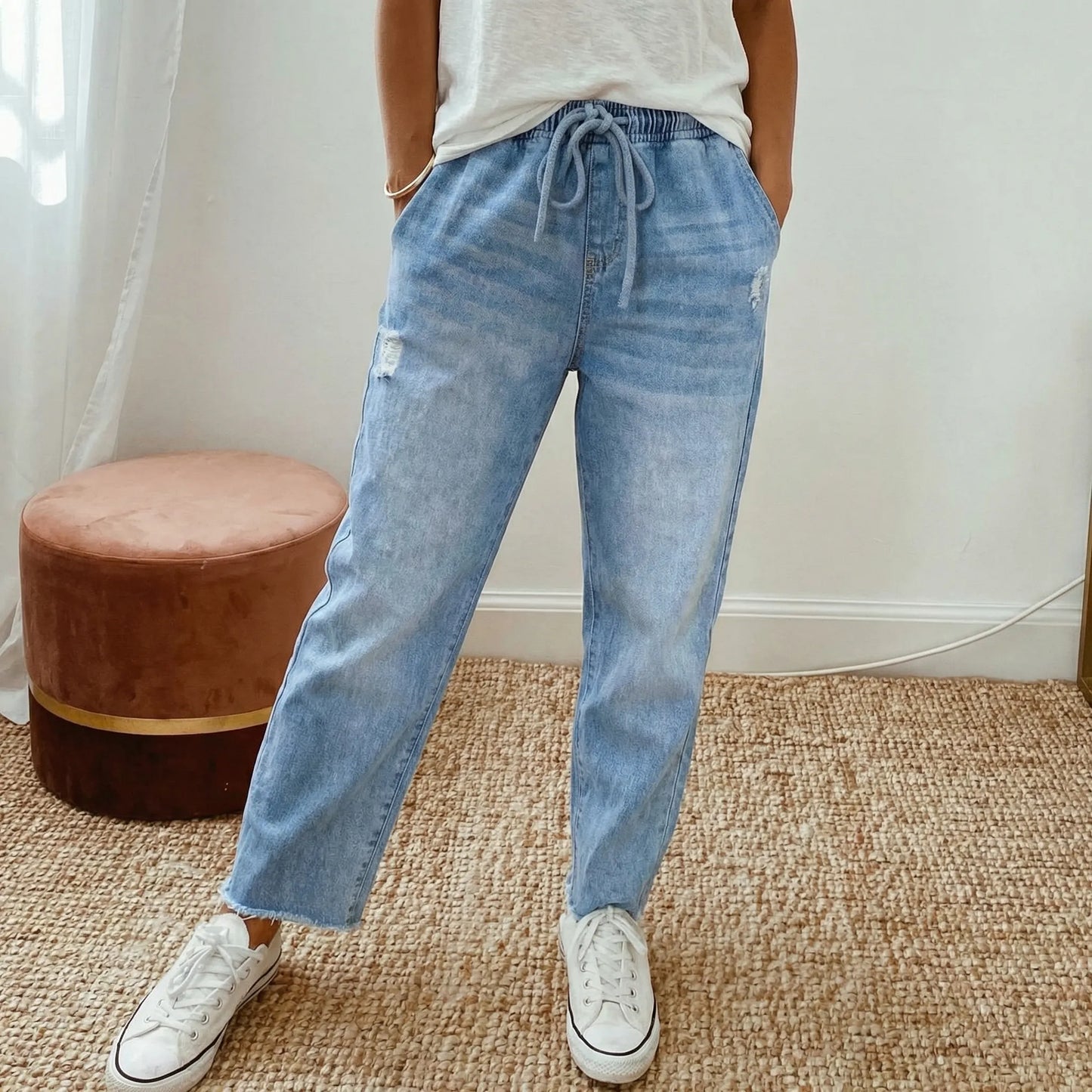 Driftlyn | Relaxed Fit Distressed Jeans