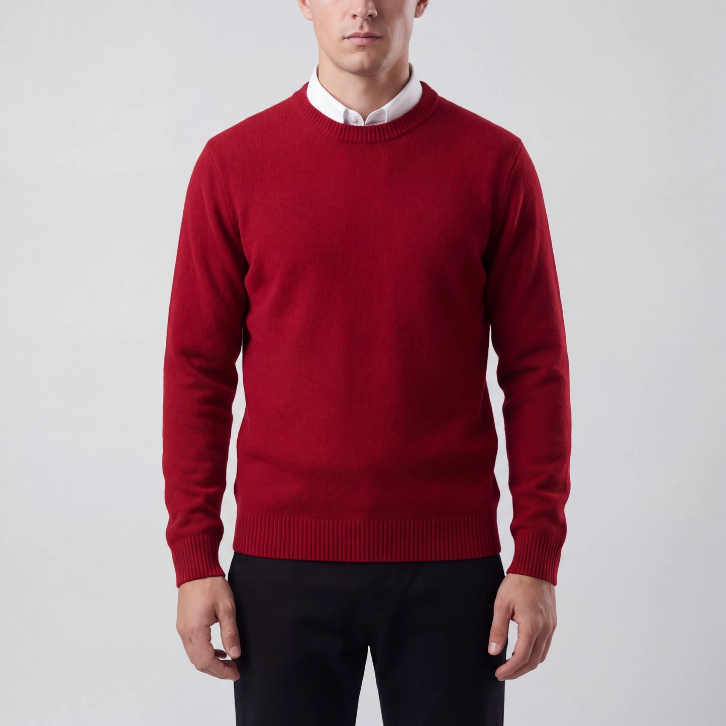 Littoraux - Classic Crew Neck Knit Sweater