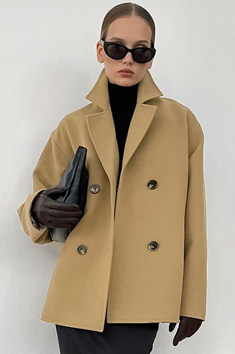 Torvelle - Double-Breasted Loose Fit Coat