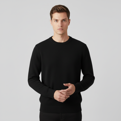 Men's Soft Cotton Sweater | Timeless Classic Design