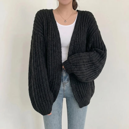 Baloura | Oversized Balloon Sleeve Cardigan