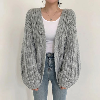 Baloura | Oversized Balloon Sleeve Cardigan