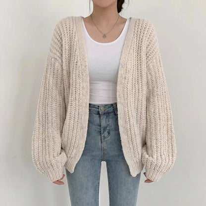 Baloura | Oversized Balloon Sleeve Cardigan