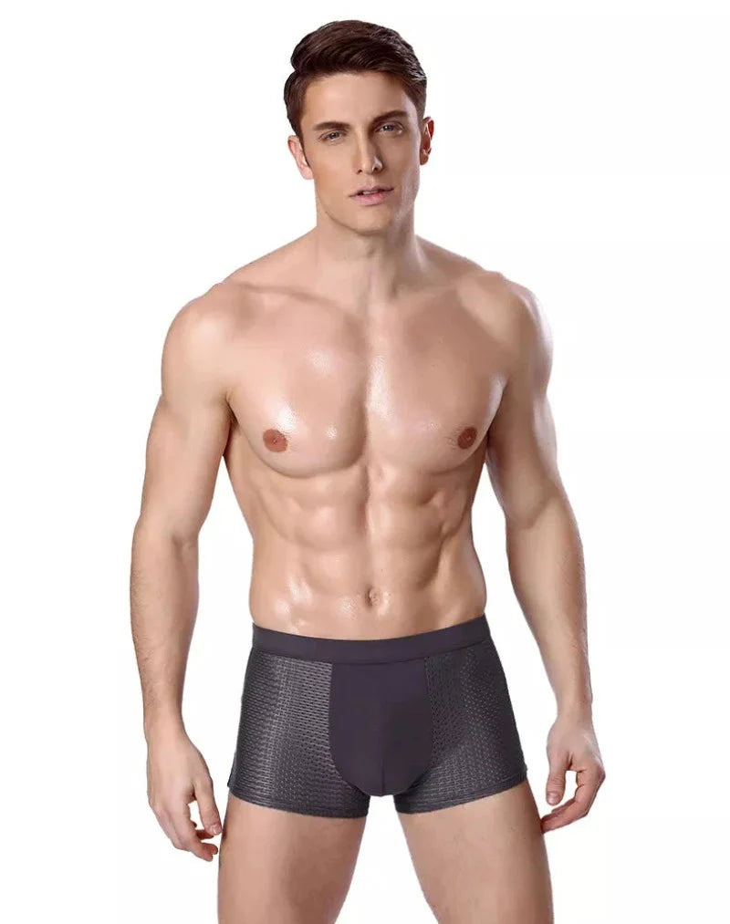 Bamboo Fiber Men's Boxer Shorts | Breathable Comfort 6