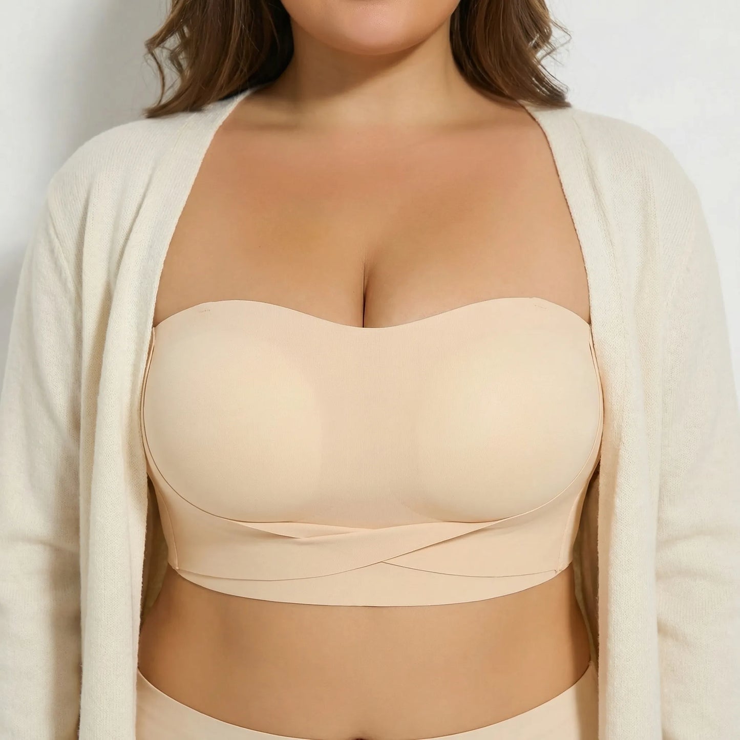Bandeva | Strapless Padded Plus Size Bra