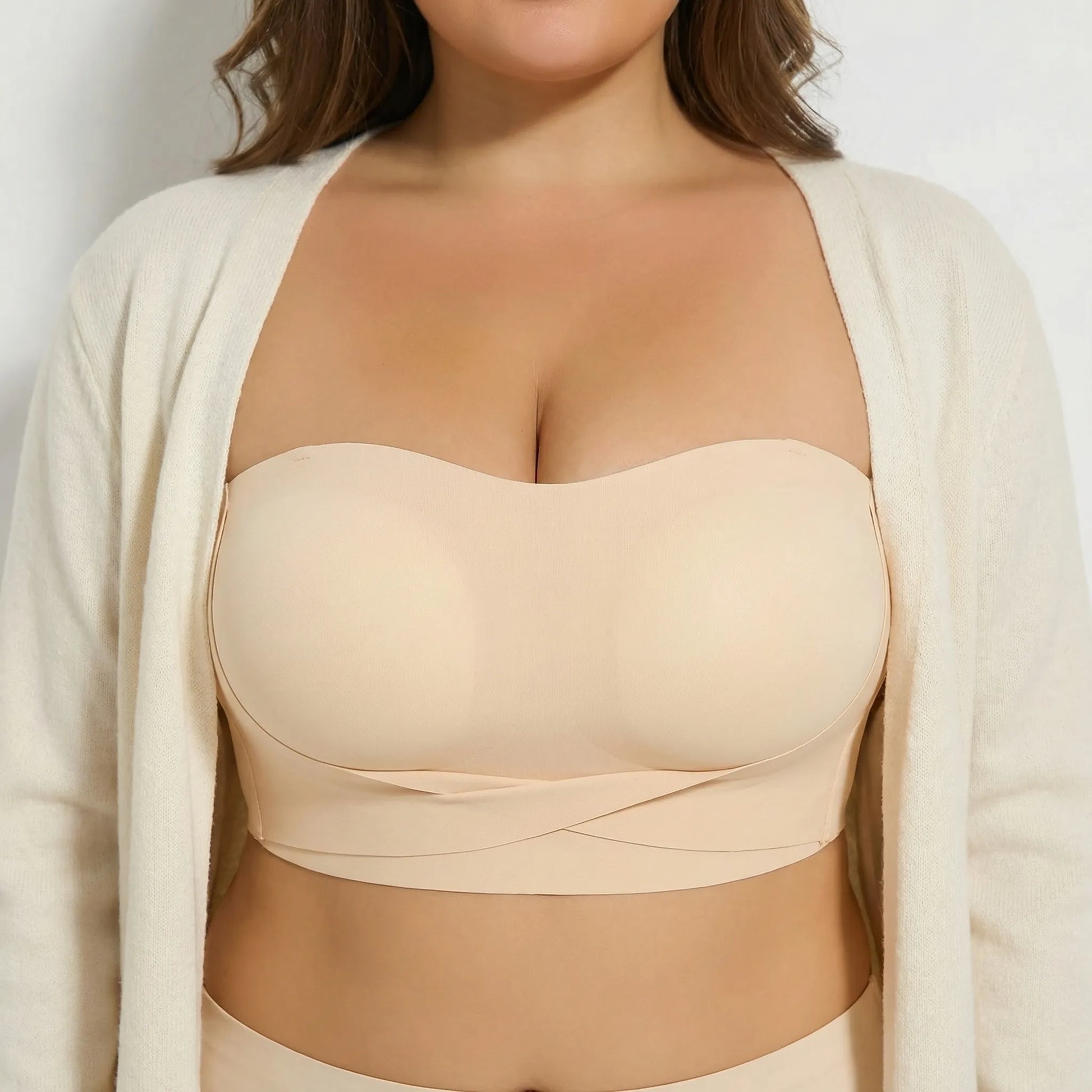 Bandeva | Strapless Padded Plus Size Bra