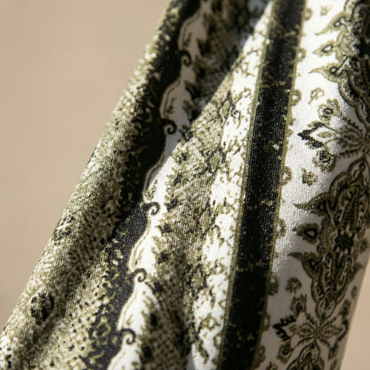 Bellatrix | Printed High-Waist Flared Trousers