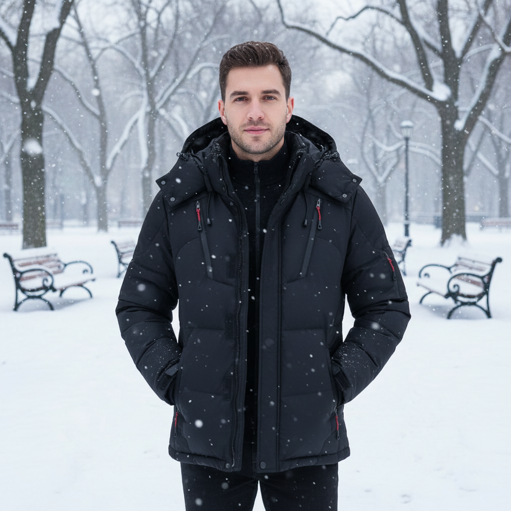 Blake Down Jacket | Men's Puffer Jacket for Winter
