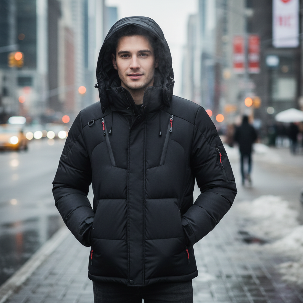 Blake Down Jacket | Men's Puffer Jacket for Winter