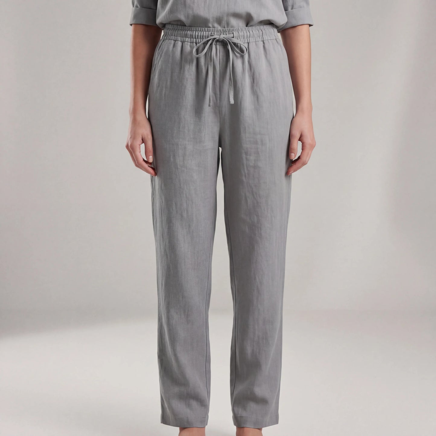Breezlyn - Relaxed-Fit Drawstring Waist Trousers