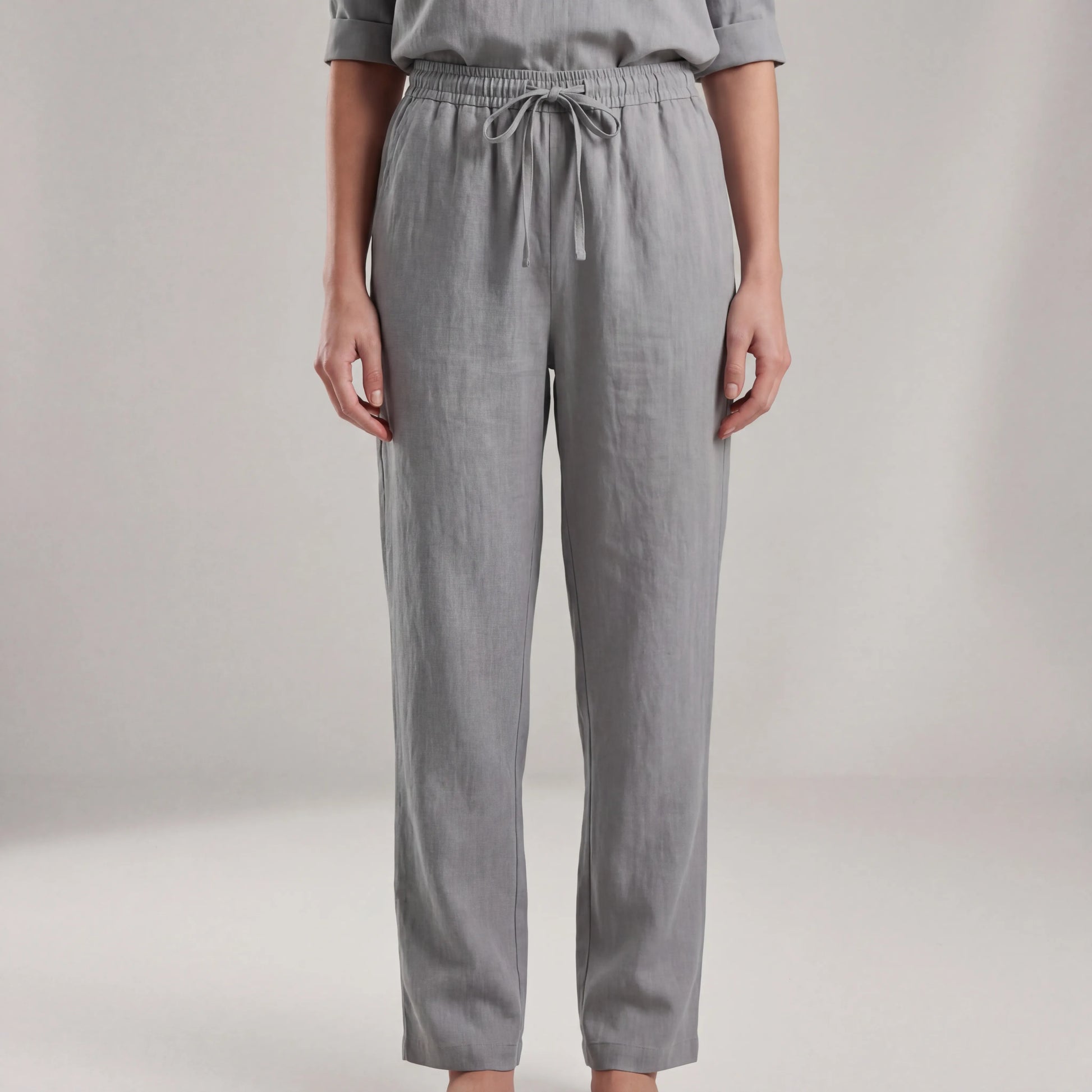 Breezlyn - Relaxed-Fit Drawstring Waist Trousers