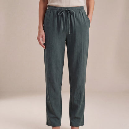 Breezlyn - Relaxed-Fit Drawstring Waist Trousers
