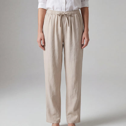 Breezlyn - Relaxed-Fit Drawstring Waist Trousers