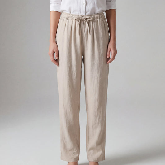 Breezlyn - Relaxed-Fit Drawstring Waist Trousers