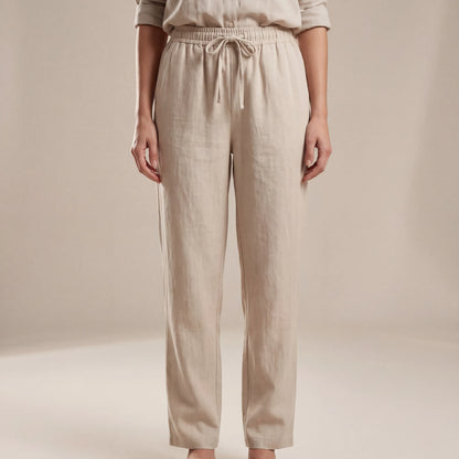 Breezlyn - Relaxed-Fit Drawstring Waist Trousers