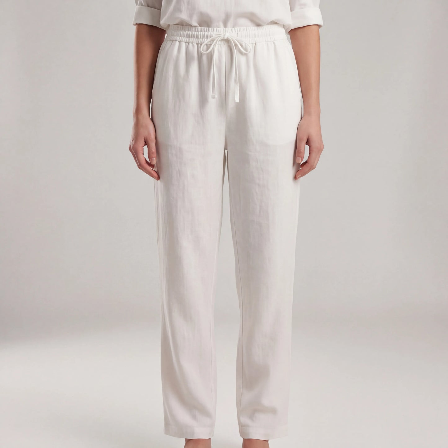 Breezlyn - Relaxed-Fit Drawstring Waist Trousers