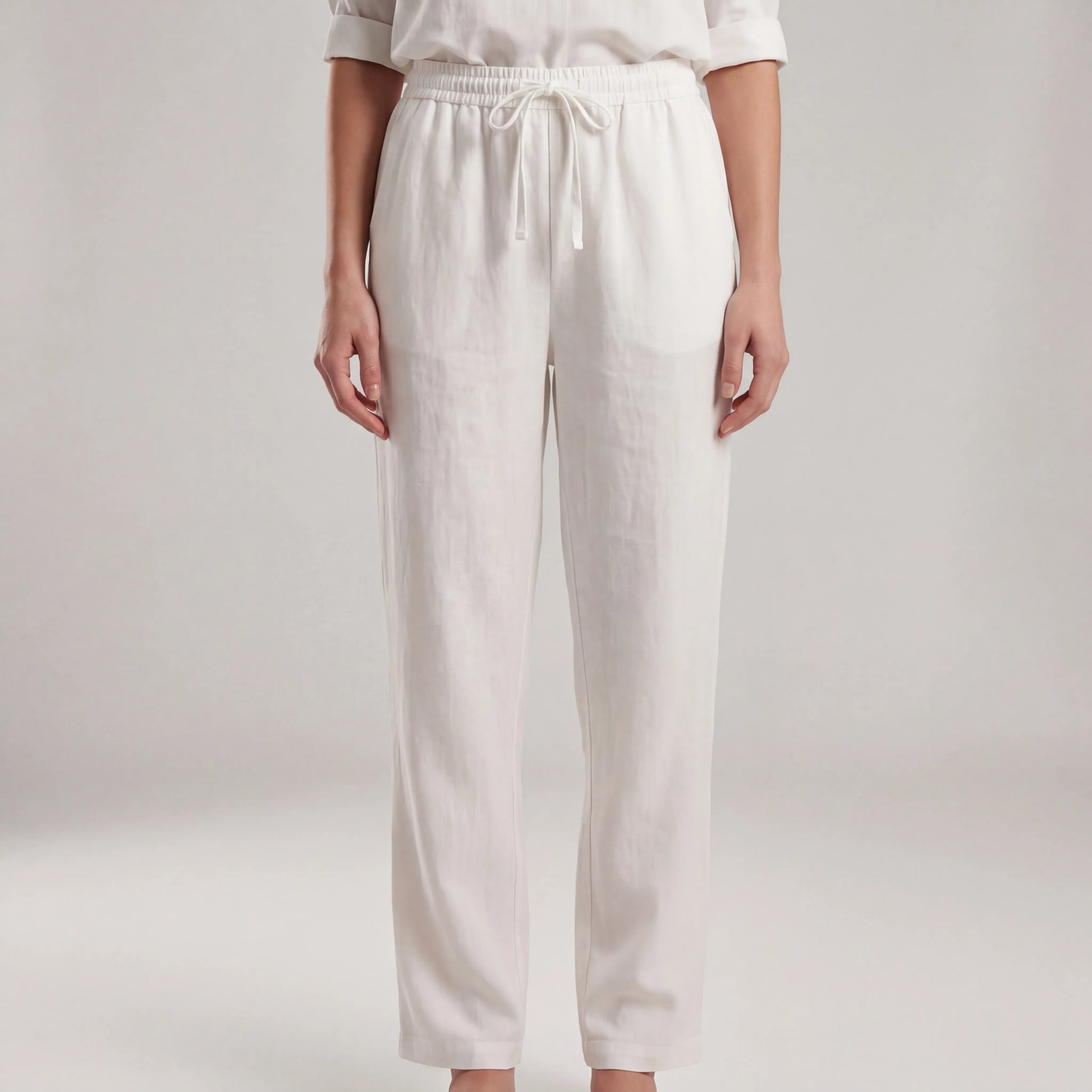 Breezlyn - Relaxed-Fit Drawstring Waist Trousers