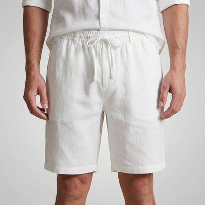 Brevalo - Relaxed Fit Drawstring Waist Shorts
