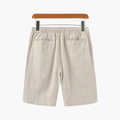 Brevalo - Relaxed Fit Drawstring Waist Shorts