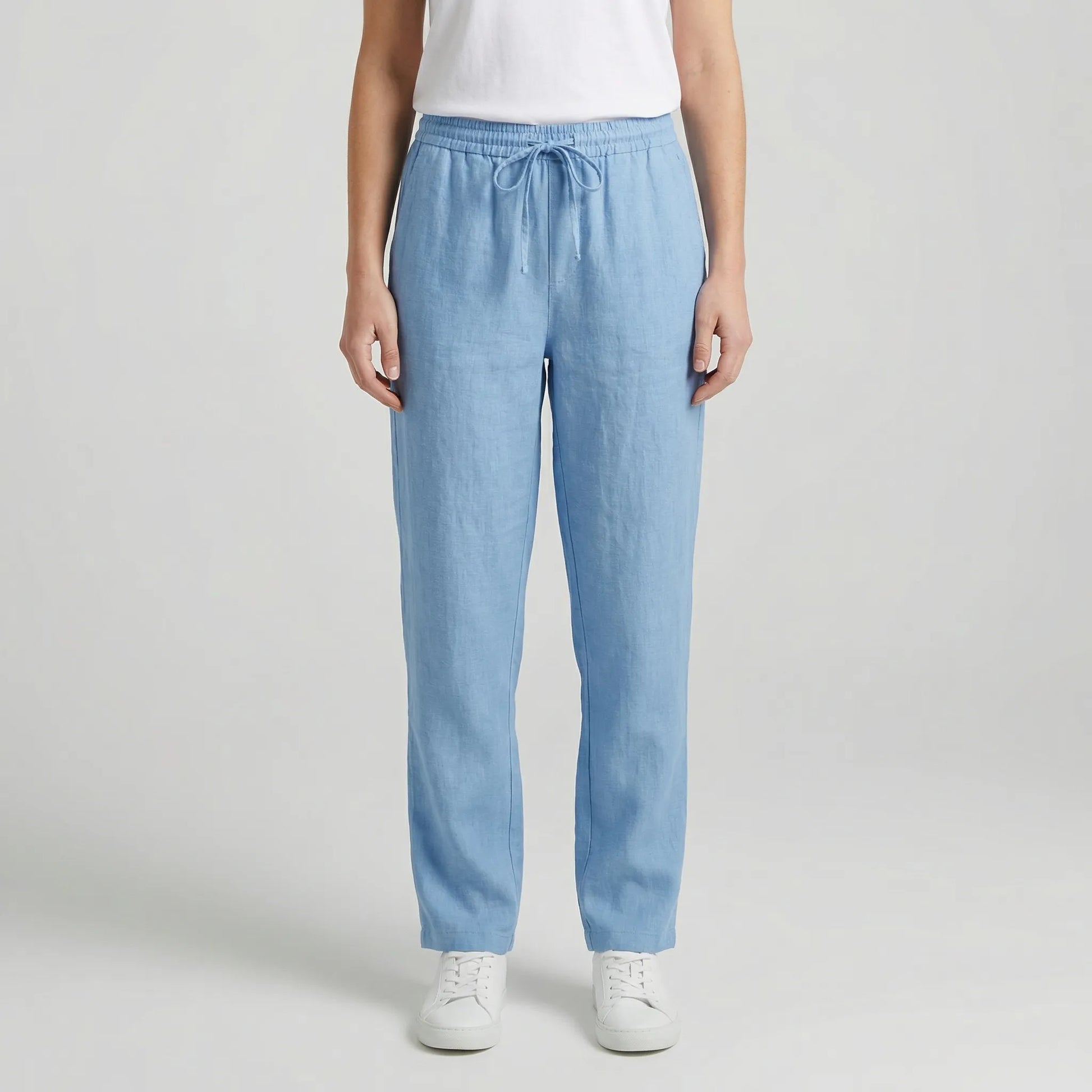 Brezali | Casual Drawstring Waist Trousers