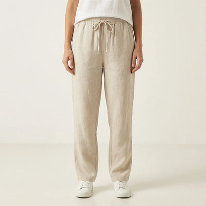 Brezali | Casual Drawstring Waist Trousers