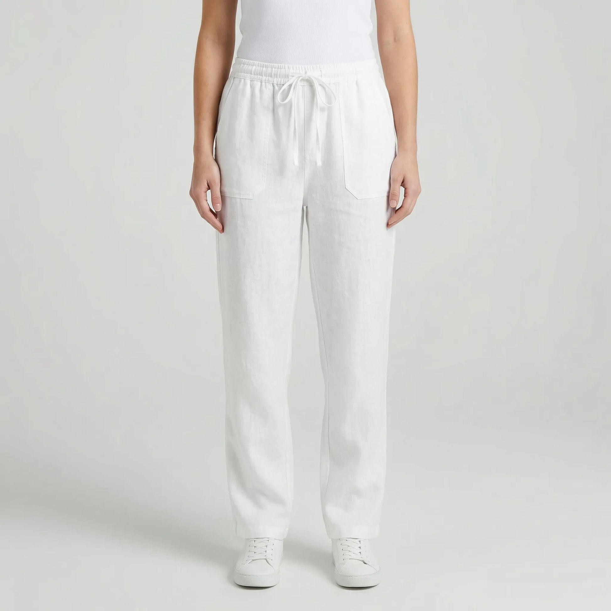 Brezali | Casual Drawstring Waist Trousers