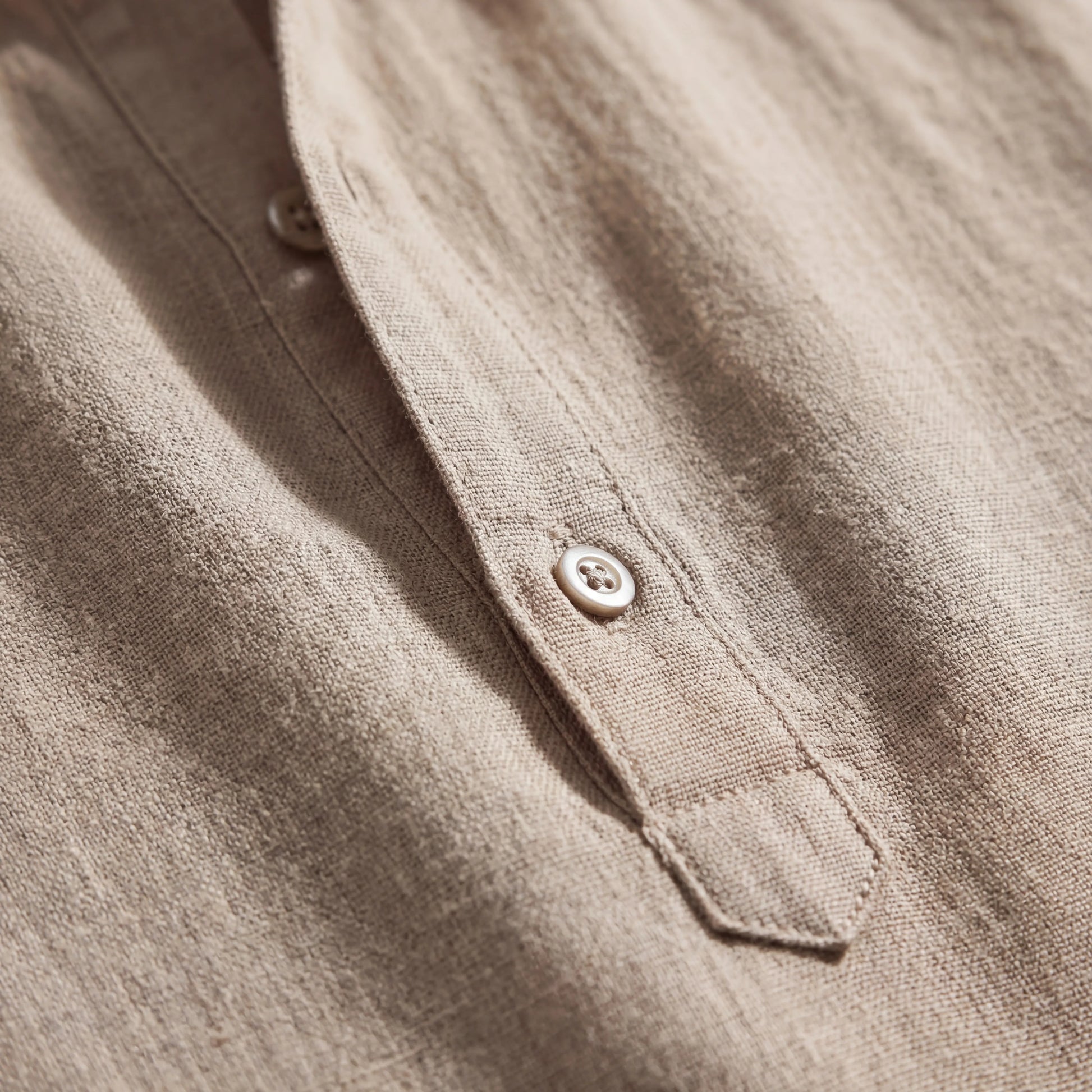 Brezalo - Relaxed Fit Henley Summer Shirt
