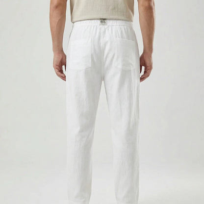 Brezan | Relaxed Fit Elastic Waist Trousers