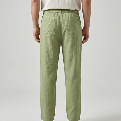 Brezan | Relaxed Fit Elastic Waist Trousers