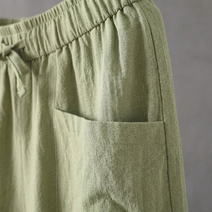 Brezan | Relaxed Fit Elastic Waist Trousers