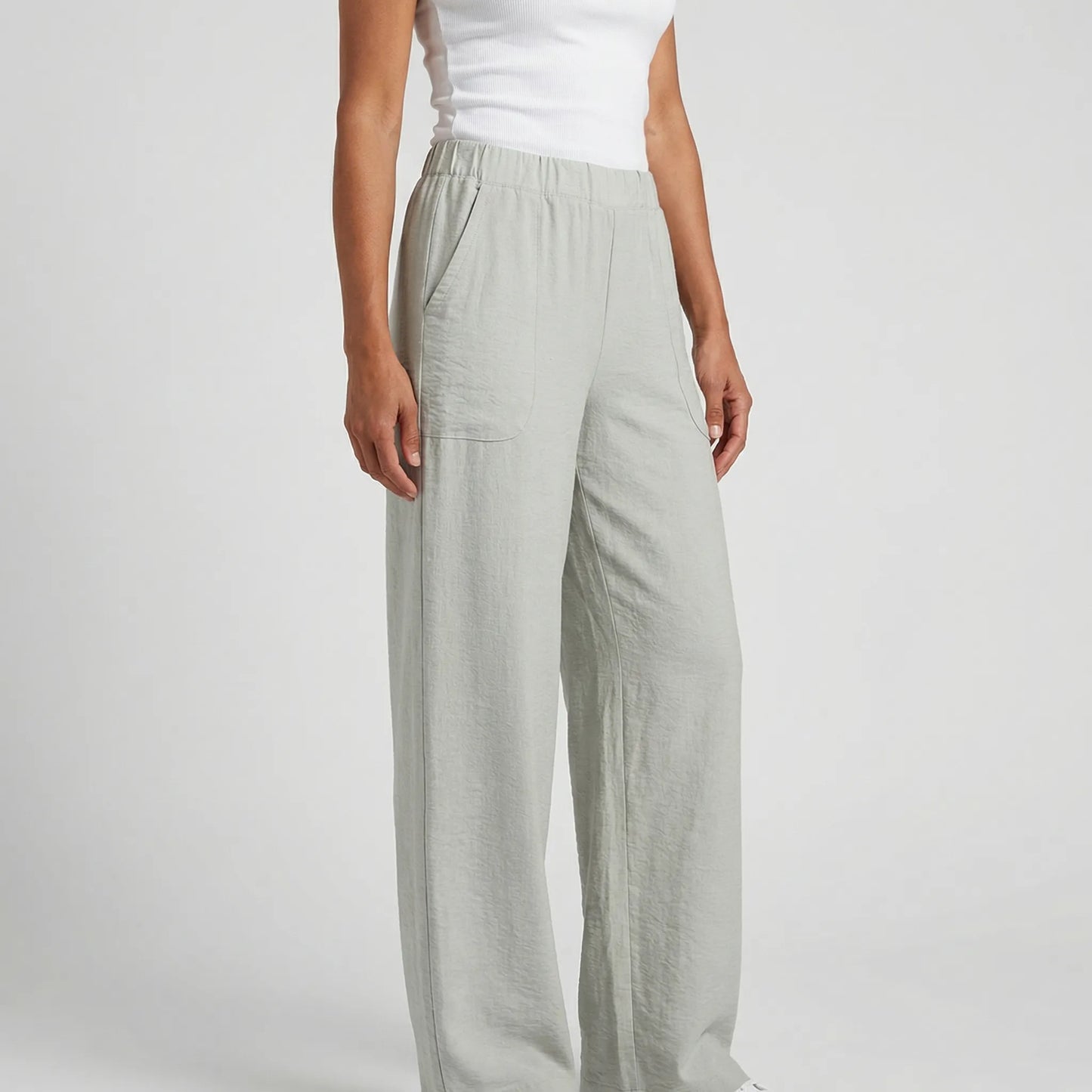 Brezelle | Wide-Leg Straight Casual Trousers