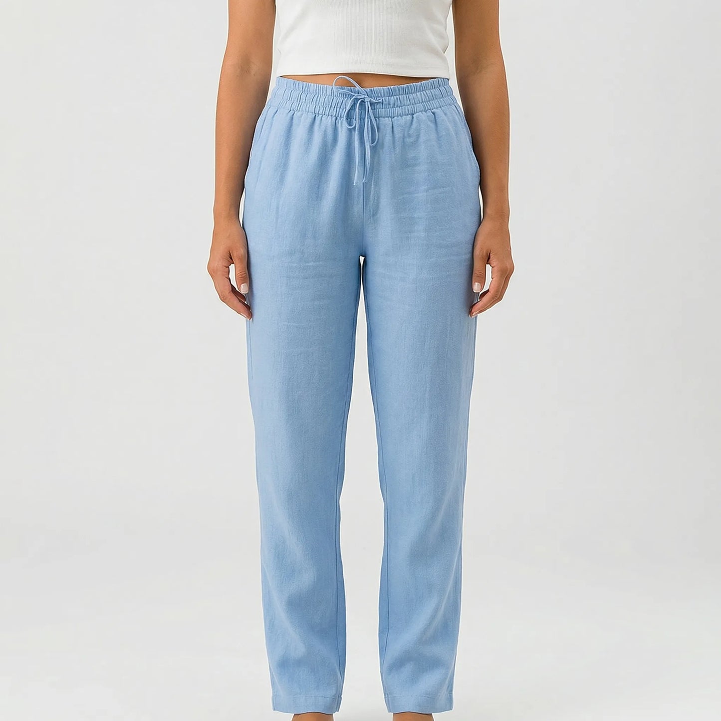 Brezza | Relaxed Fit Drawstring Trousers