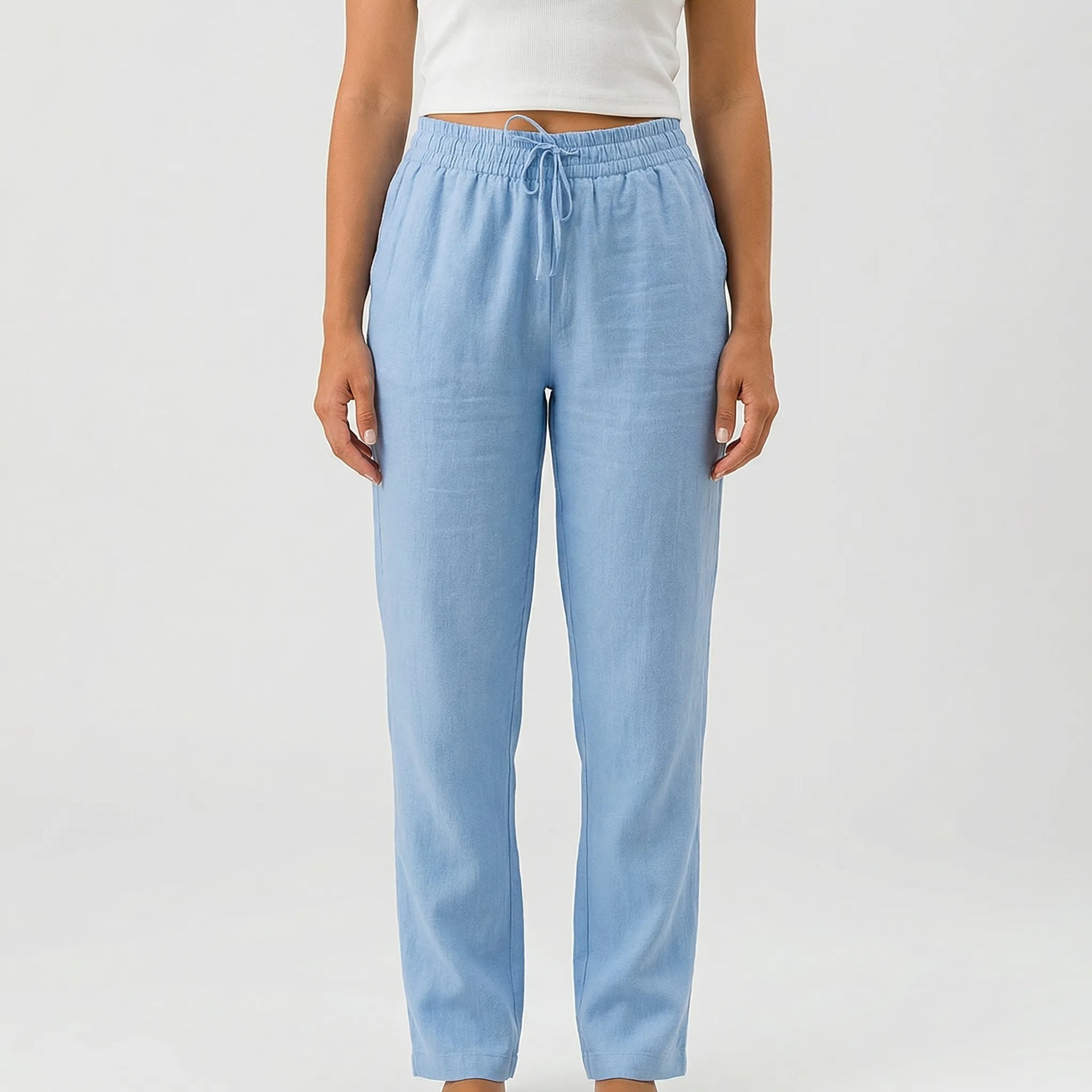 Brezza | Relaxed Fit Drawstring Trousers