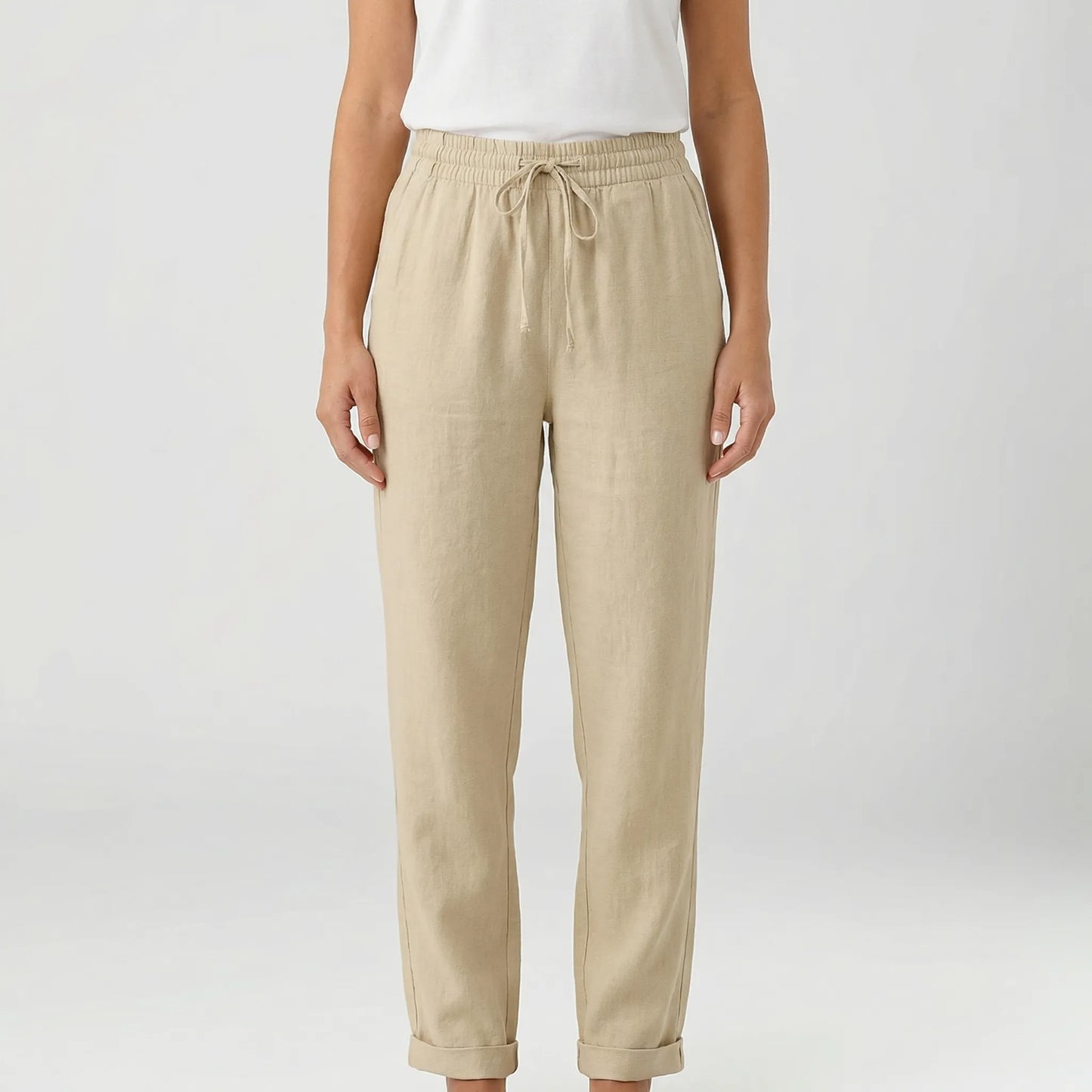 Brezza | Relaxed Fit Drawstring Trousers