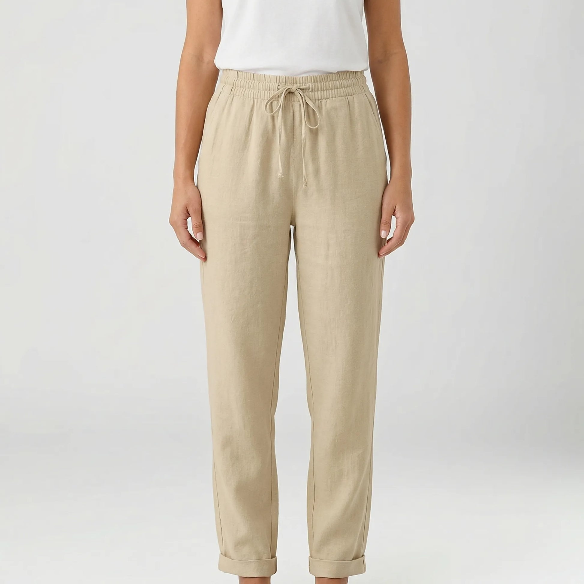 Brezza | Relaxed Fit Drawstring Trousers