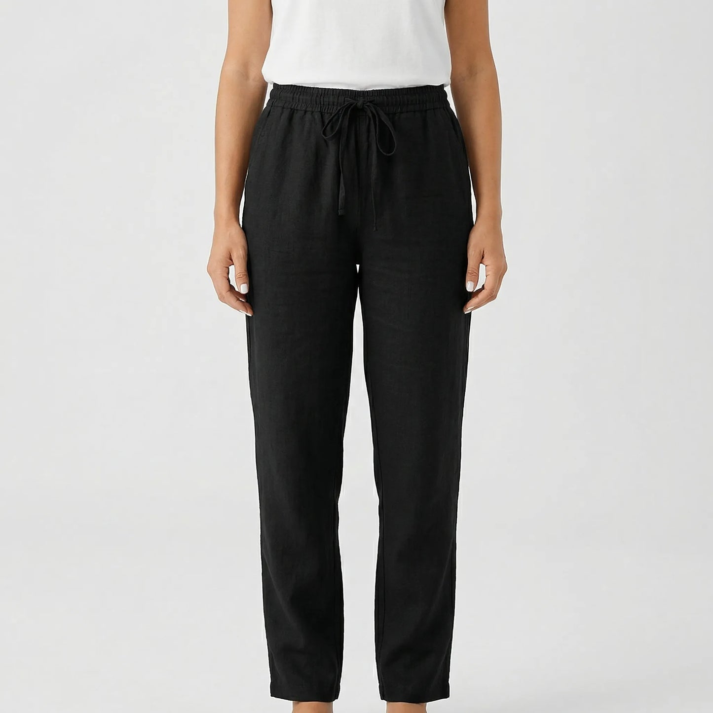 Brezza | Relaxed Fit Drawstring Trousers
