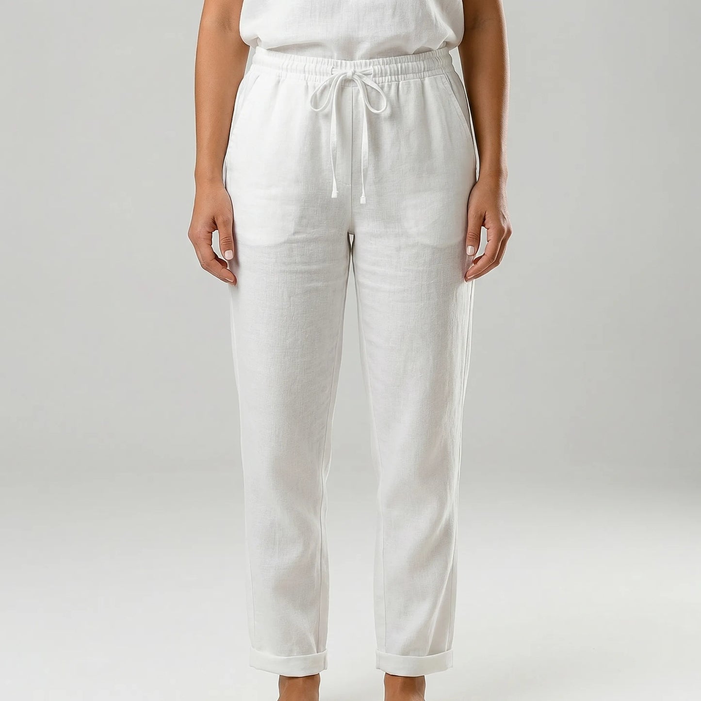 Brezza | Relaxed Fit Drawstring Trousers