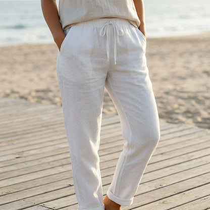 Brezza | Relaxed Fit Drawstring Trousers