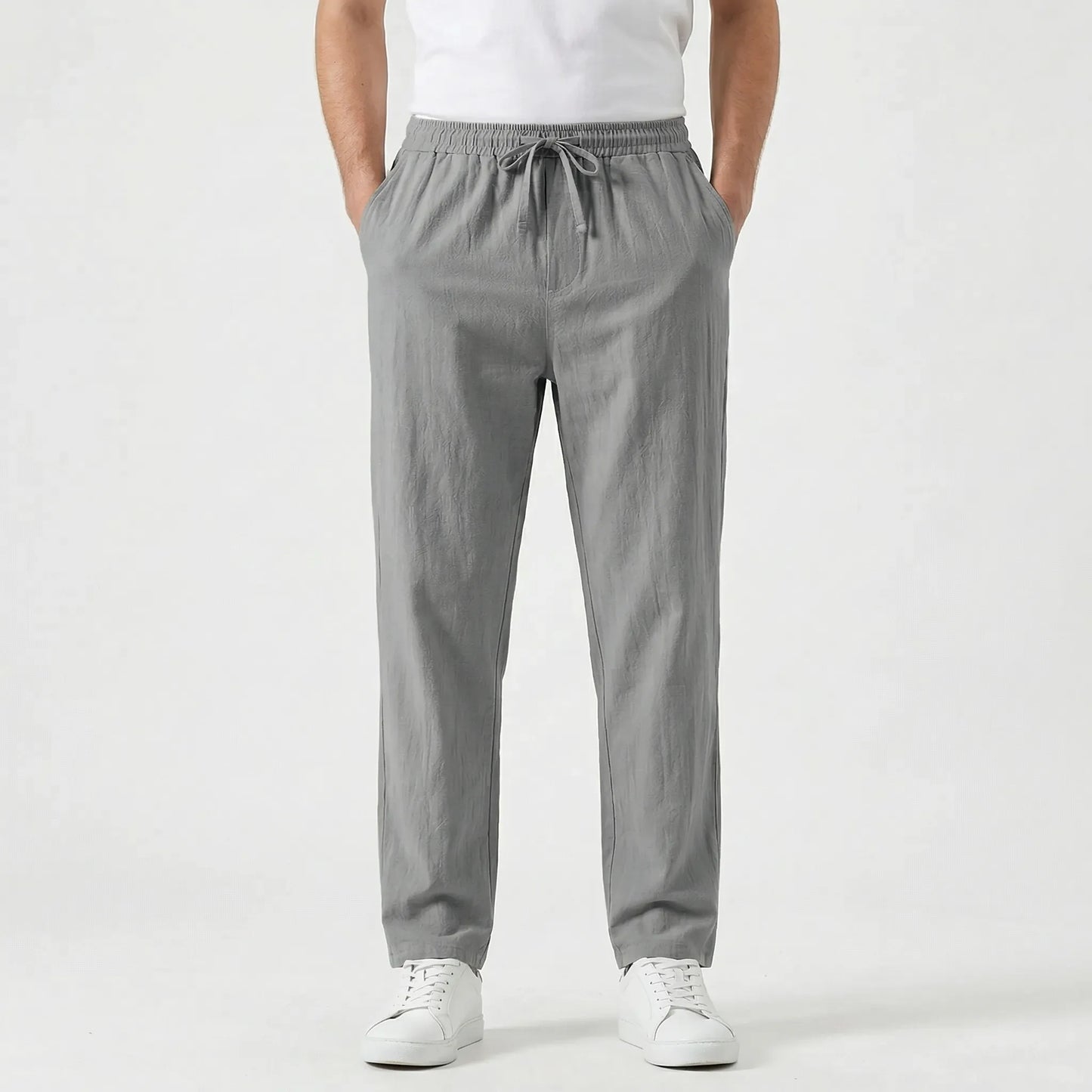 Brezzon | Relaxed Fit Drawstring Trousers