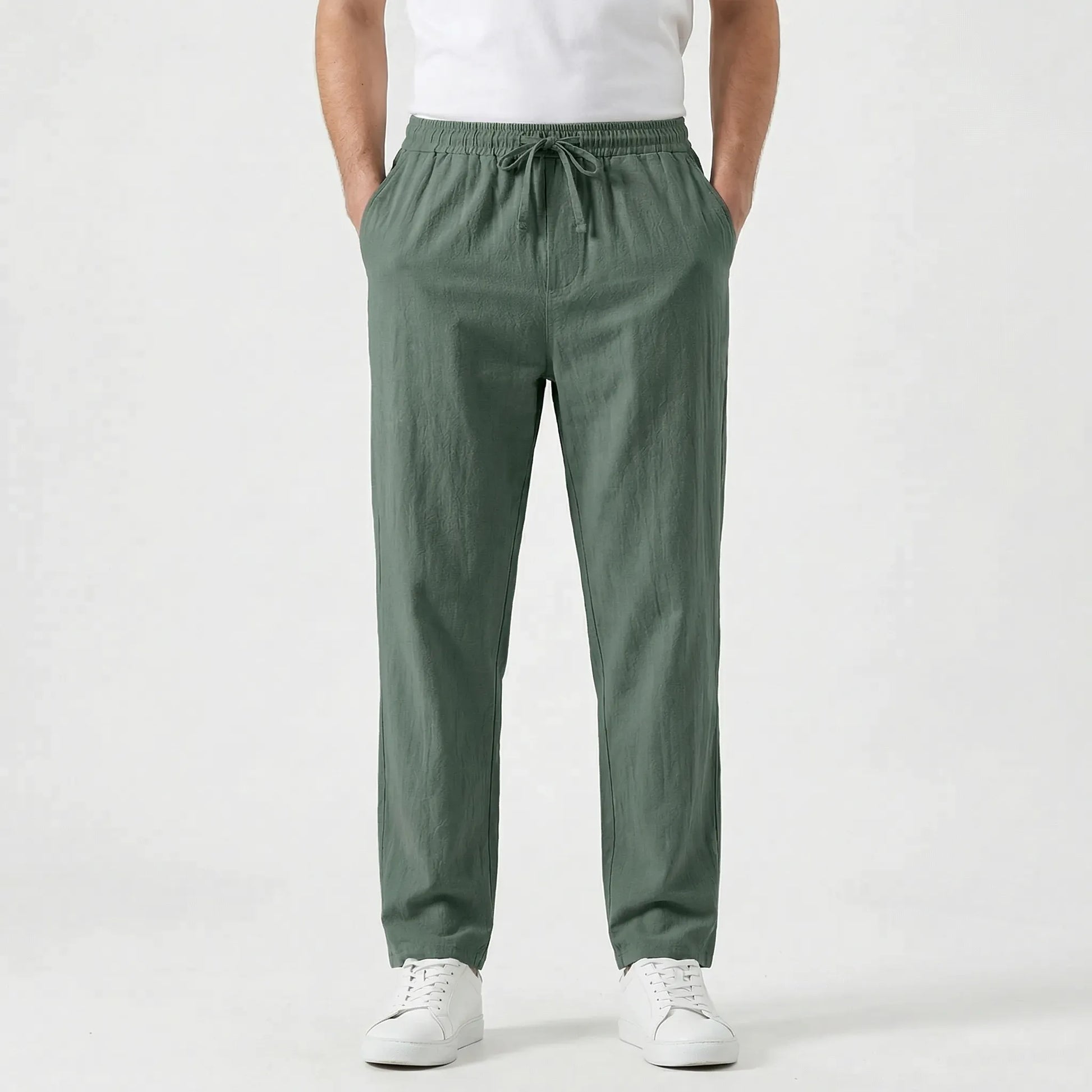 Brezzon | Relaxed Fit Drawstring Trousers