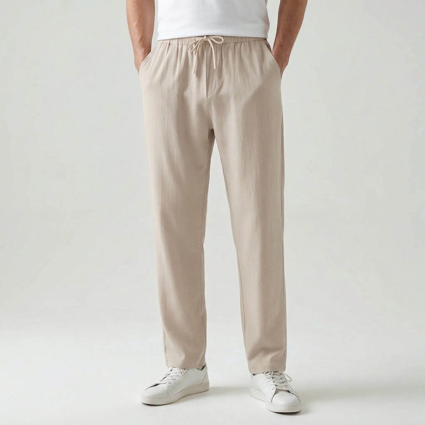 Brezzon | Relaxed Fit Drawstring Trousers