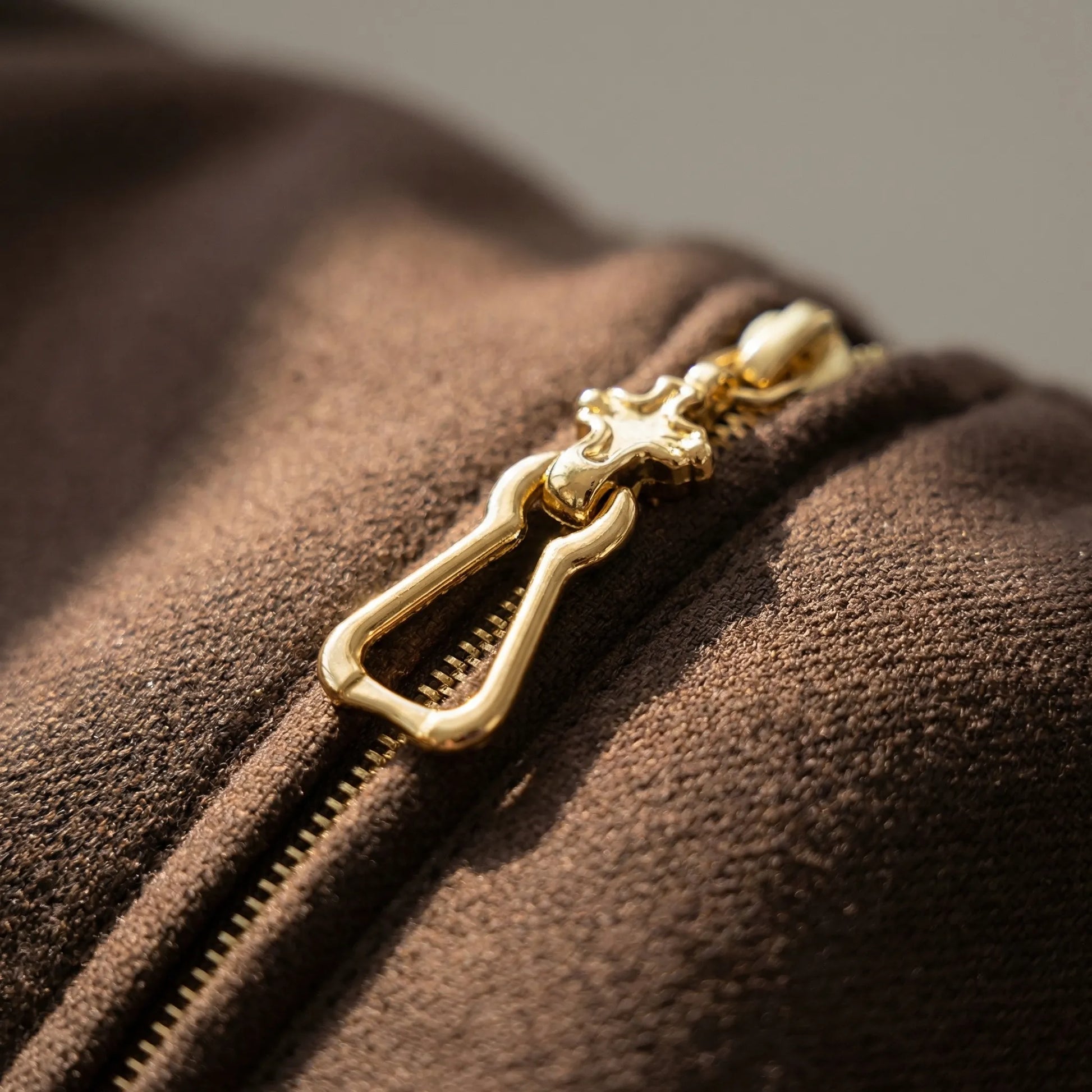Bruvelle - Oversized Zip-Up Cropped Jacket