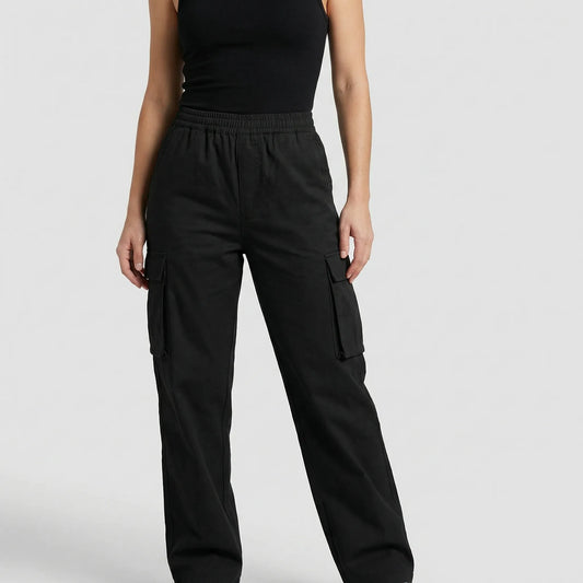 Cargova | High-Waist Wide-Leg Cargo Pants
