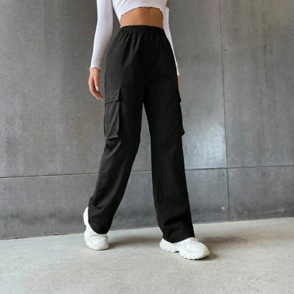 Cargova | High-Waist Wide-Leg Cargo Pants