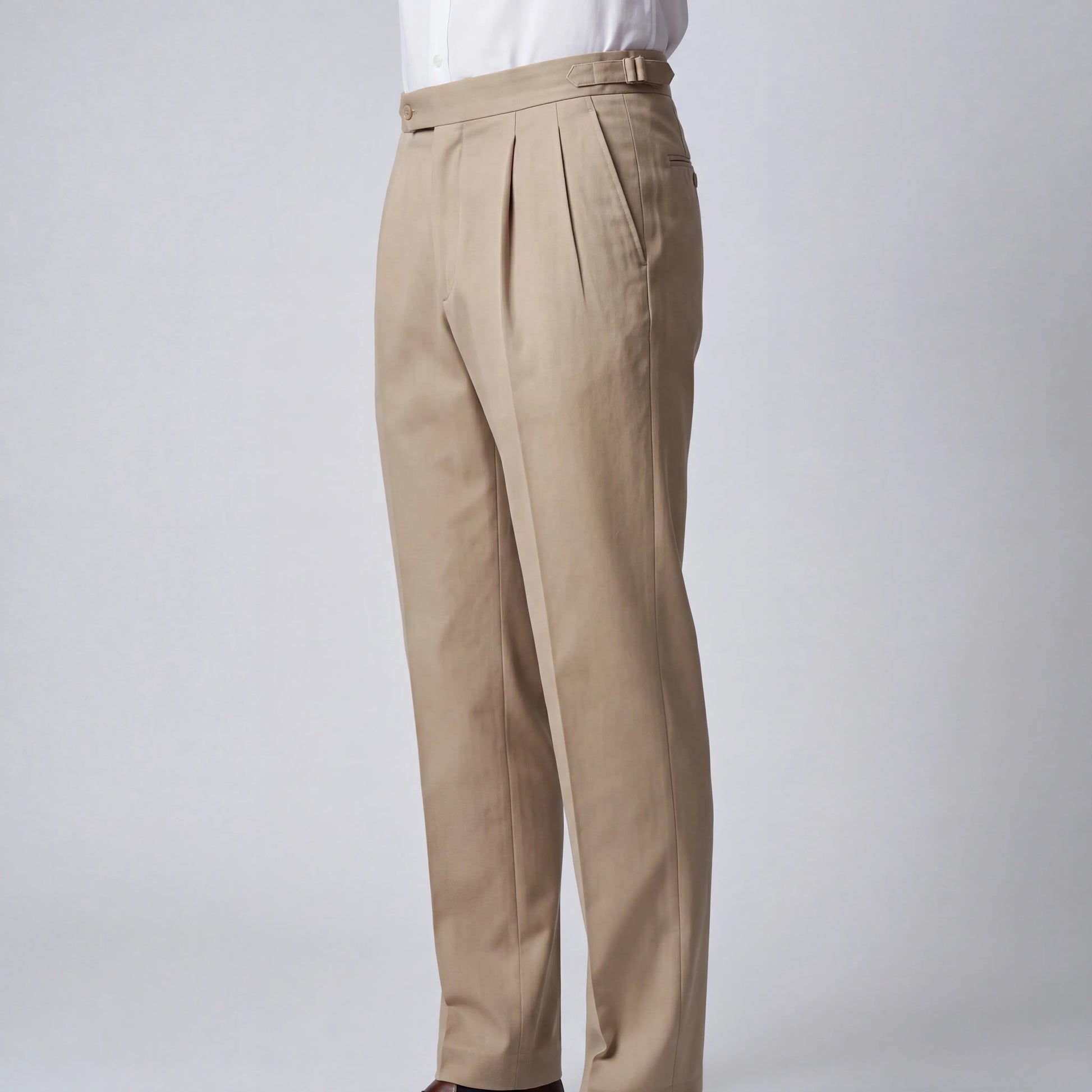 Clarendon - Tailored Pleated Trousers For Men