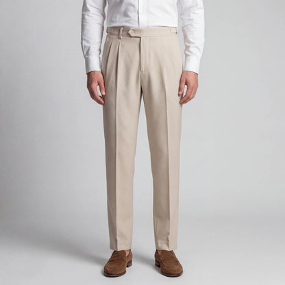 Clarendon - Tailored Pleated Trousers For Men