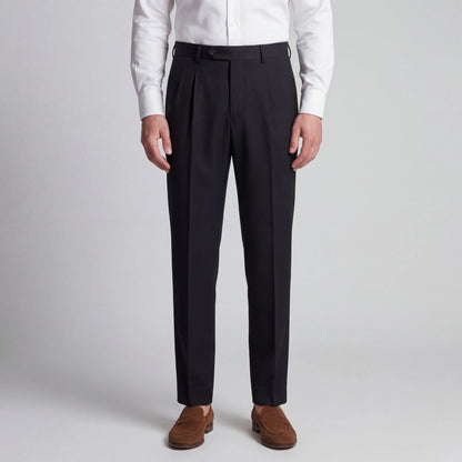 Clarendon - Tailored Pleated Trousers For Men